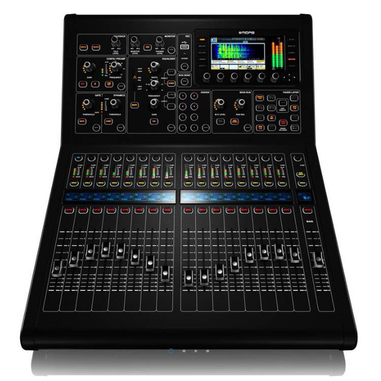 midasm32rlive16路输入25混音总线输出数字调音