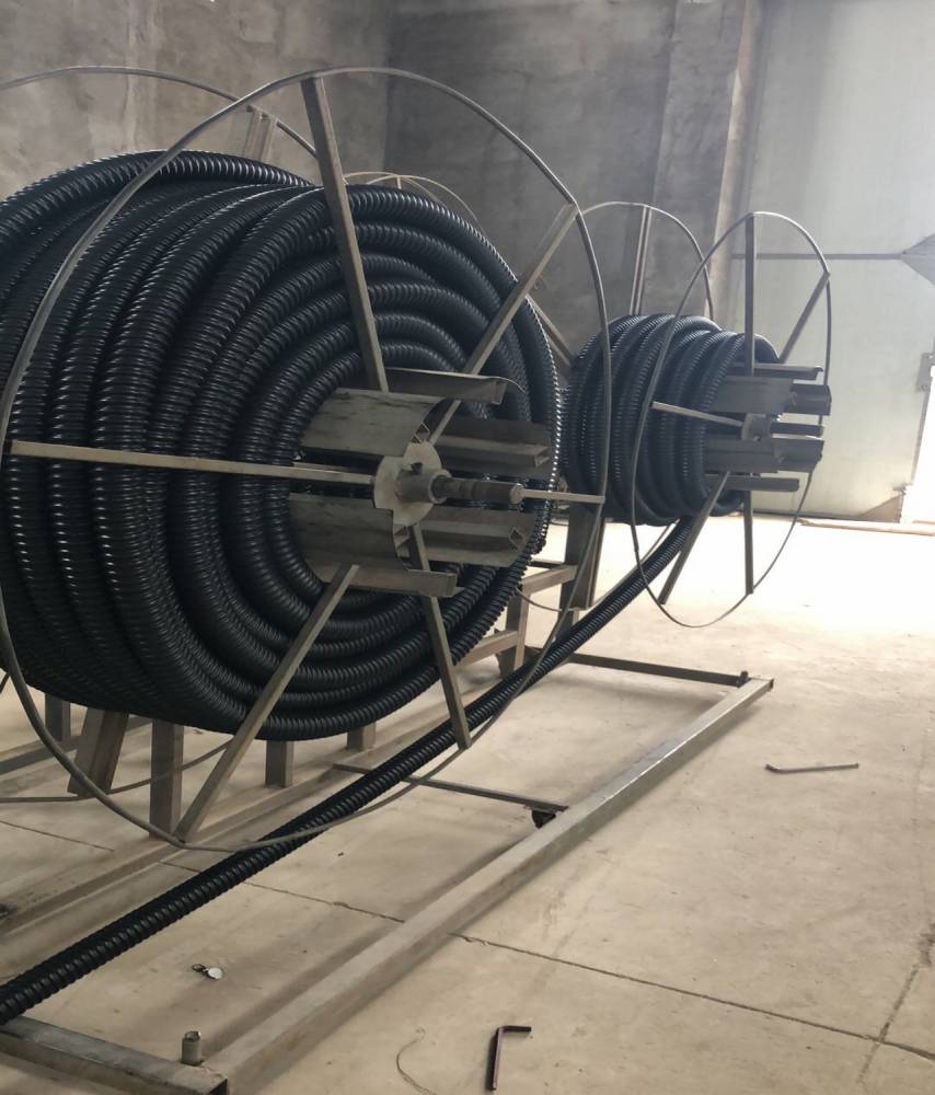 穿线用pe碳素波纹管dlt802s2路灯改造方便施工