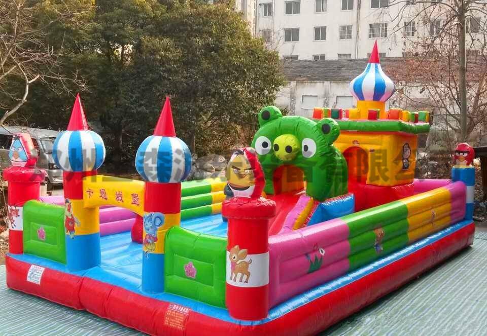 摆摊户外充气城堡儿童充气城堡滑梯游乐设备