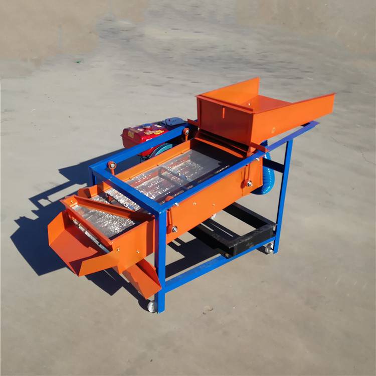 花生黄豆筛选机双震动清选机家用电筛选机