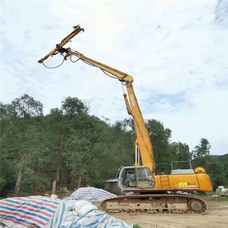 沃驰定制挖掘机改装液压潜孔钻机mg31采石