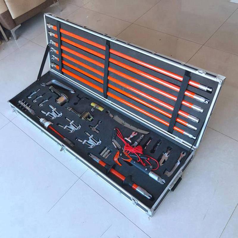 多种接头组合绝缘杆带电作业套装28件套不停电作业接头操作杆雷力