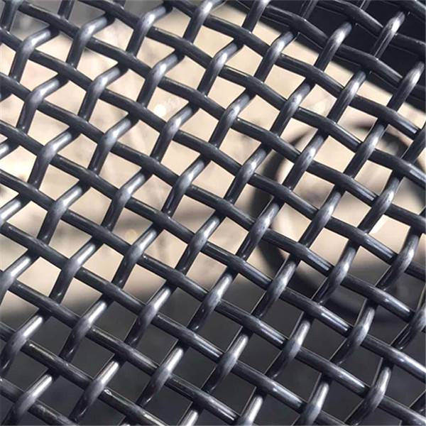 编织矿筛网高锰钢不锈钢折弯矿筛网支持定制轧花网片沙石矿筛网煤矿用