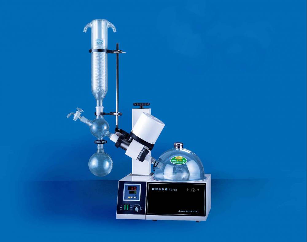 供应上海亚荣金叶re52减压旋转蒸发仪销售中排管式直接接触型