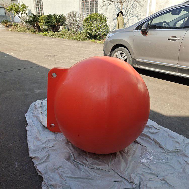 沙滩游玩项目警示浮球海岸线警戒隔离浮体参数