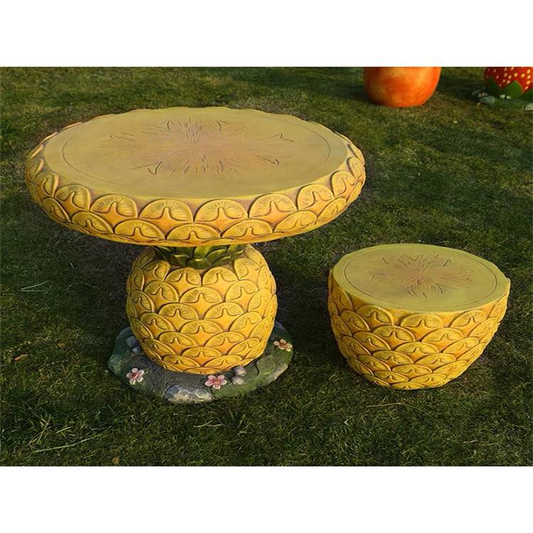 玻璃钢棋盘雕塑和尚下棋雕塑造型园林景观摆件