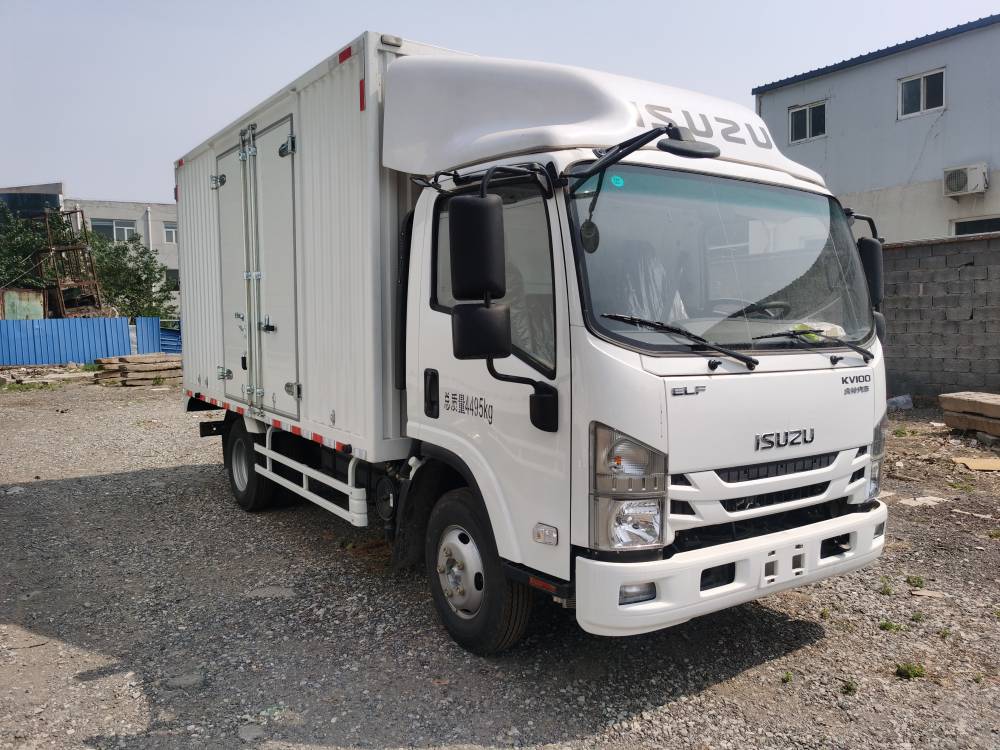 北京庆铃卡车4s店 庆铃4.2米箱车图片 庆铃五十铃箱车价格