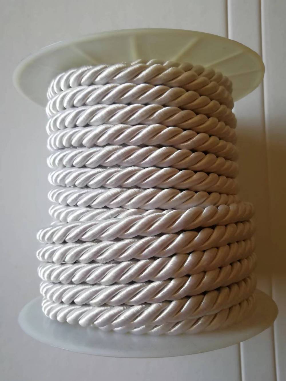 cm直径镶嵌绳带布边绳棉芯涤丝绳3股多股绳可定制定染绳子】价格_厂家