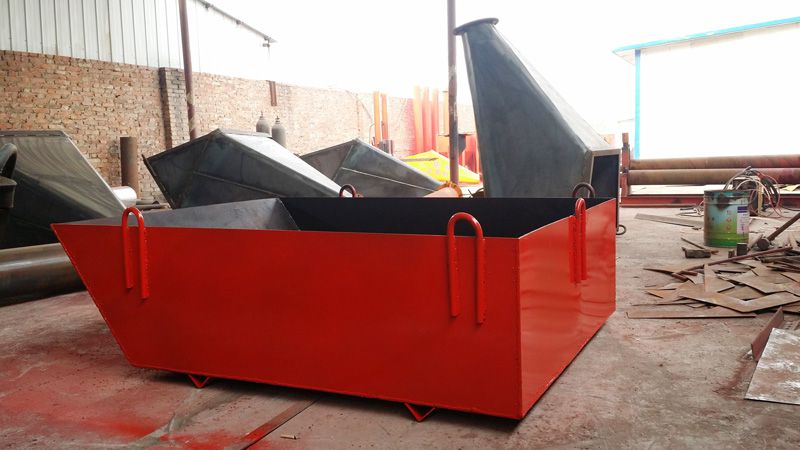 明溪县建筑工地用料斗室内长管灰斗清流县混凝土塔吊上砂浆土灰料斗