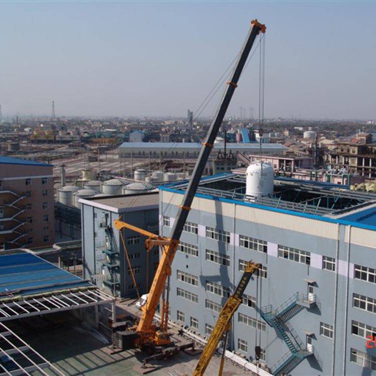 磁县汽车起重机出租 12-100吨吊车租赁臂长45.5米 厂房设备吊装