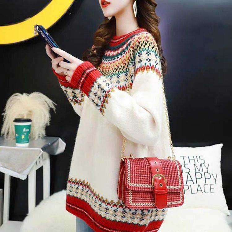 大朗便宜女式套头毛衣广州十三行服装批发街秋季新款羊毛衫