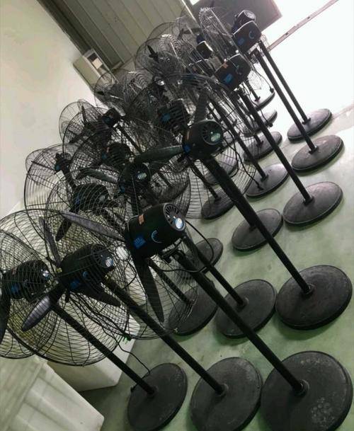 天津户外冷风扇租赁水雾电扇出租广场降温工业风扇租用