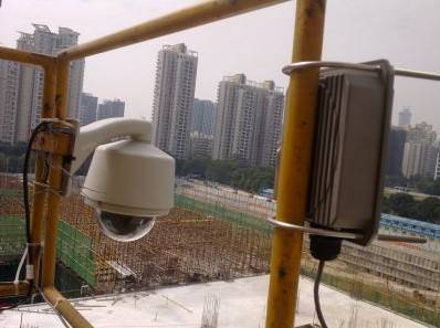 成都施工地安装海康监控摄像头对接成都市住建部数据平台