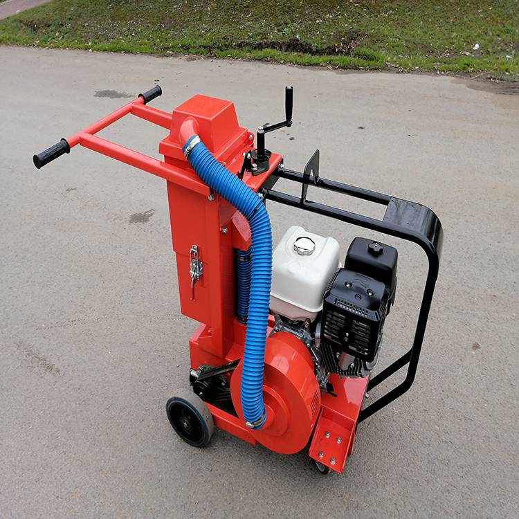 中禧中型吸尘开槽机手推式路面降尘开缝机zx125