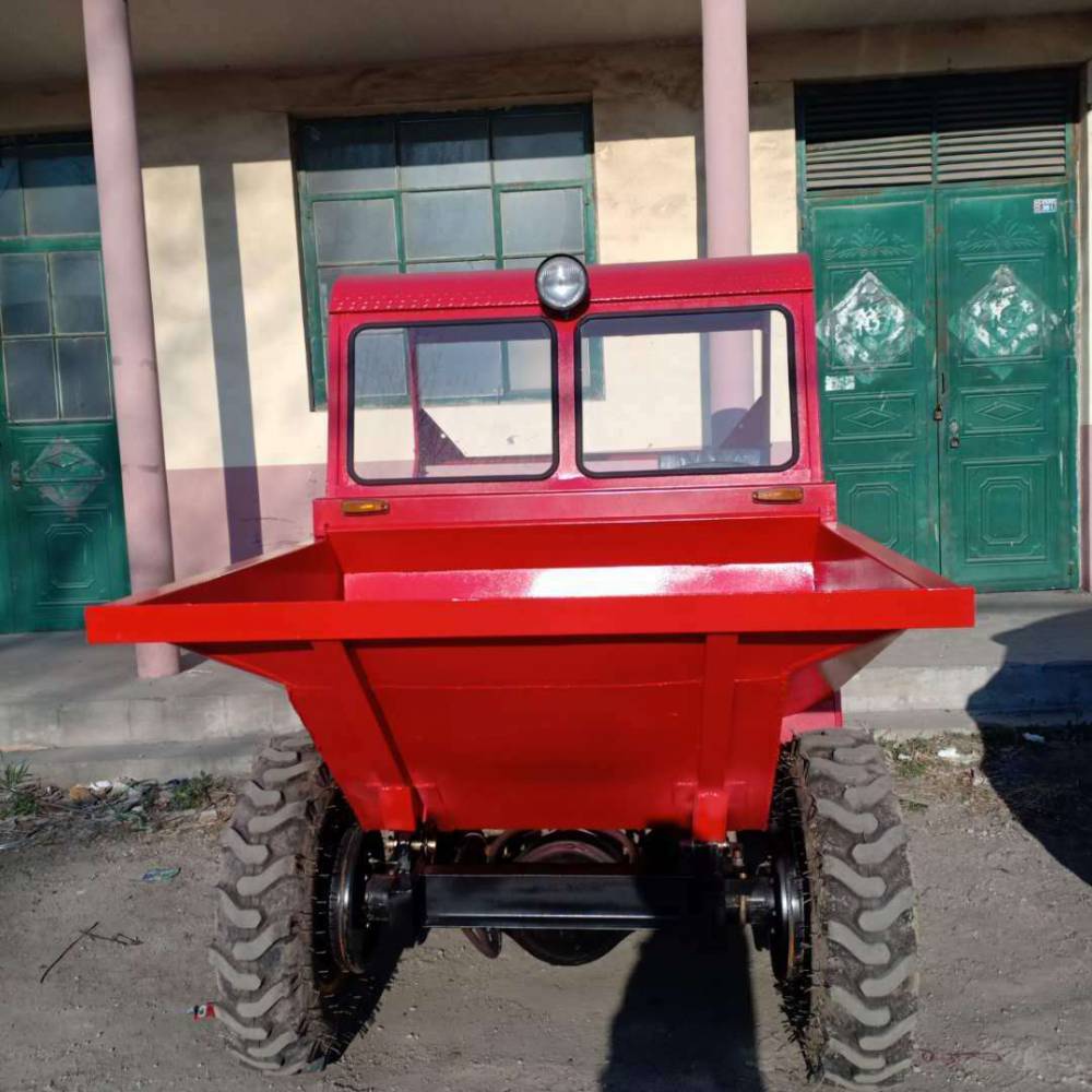 小型转移四轮蹦蹦车沙石卸货四轮蹦蹦车前卸式工程翻斗用四轮蹦蹦车