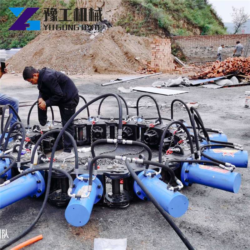 西藏山南地区水泥桩液压破桩机桩头机河南豫工 西藏山南地区水泥桩液压破桩机桩头机河南豫工