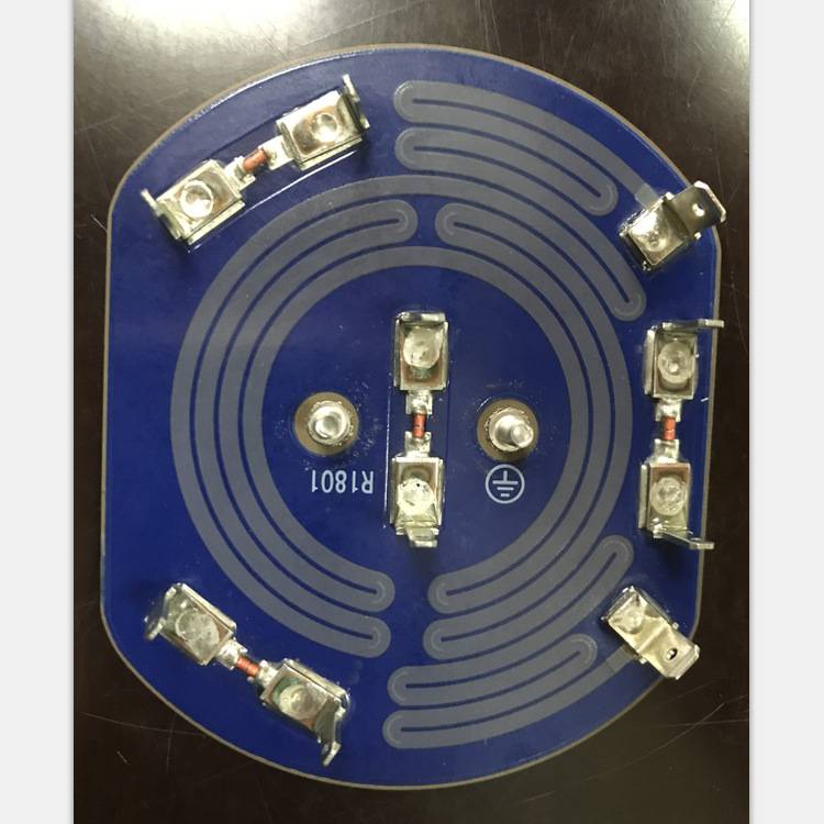 【东思电子】可防干烧即热式厚膜贵金属印刷不锈钢发热板盘加热片