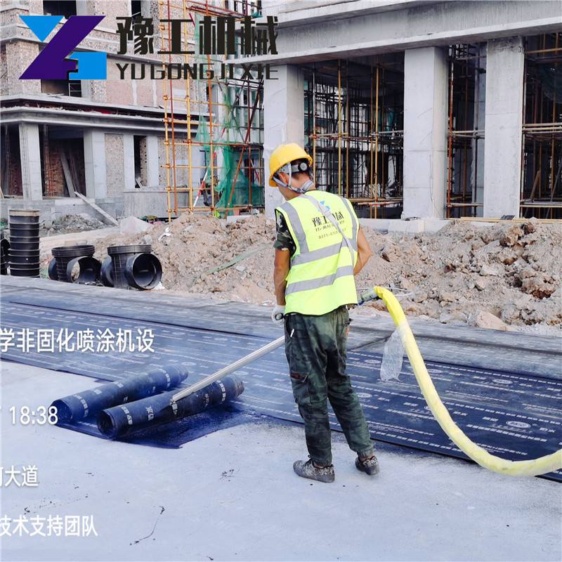 湖南衡阳借力墙非固化喷涂机溶胶机值得信赖
