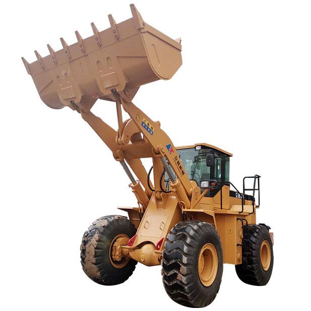大型装载机四驱液压铲车50型工程推土机农用抓木抓草机50型铲车