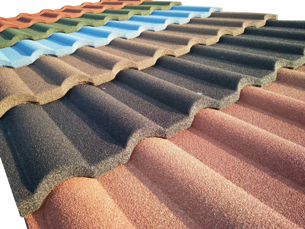 供应贵州金属瓦彩石瓦沥青瓦厂家供应圣戈邦品牌