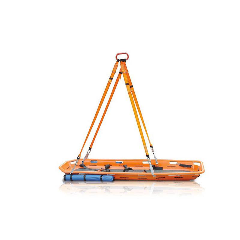 野外空中吊升单架船式救援担架直升机救援担架便携船型救灾装备