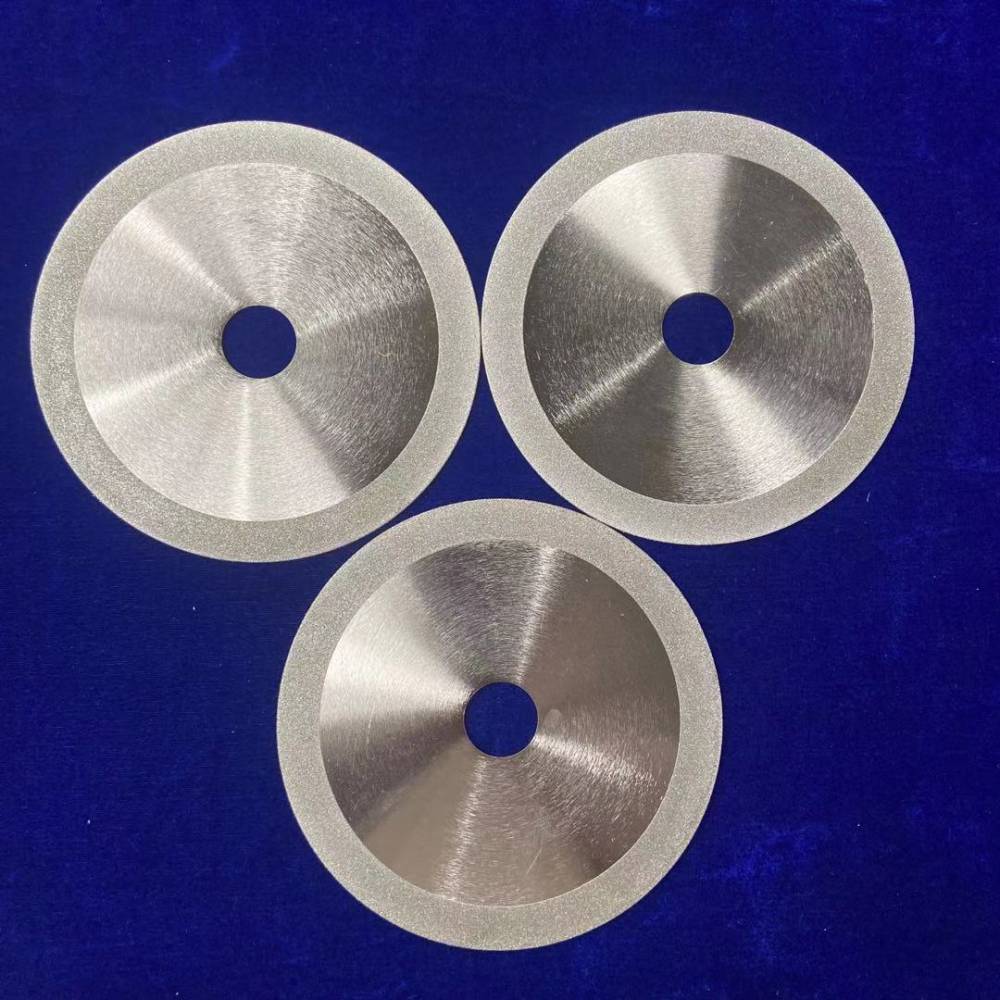 新品金刚石切割片水晶琥珀蜜蜡玻璃切割片陶瓷锯片切片电镀切割片