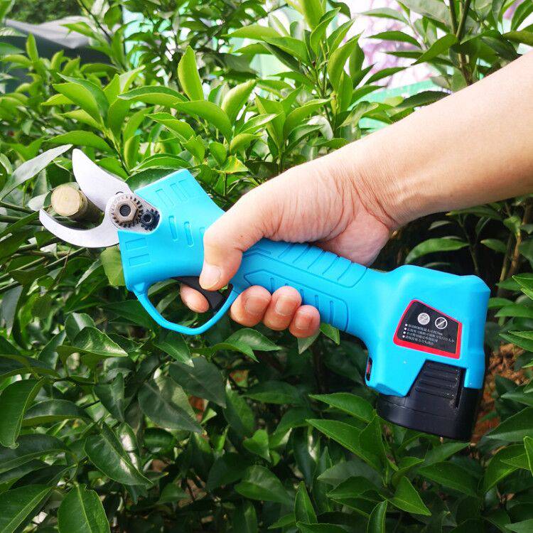 果树电动修枝剪园林园艺修剪刀机充电式电剪子树枝粗枝剪枝机