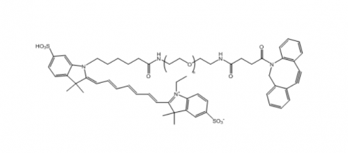 Cyanine7-PEG-DBCO 二苯并环辛炔-聚乙二醇-花青素Cy7