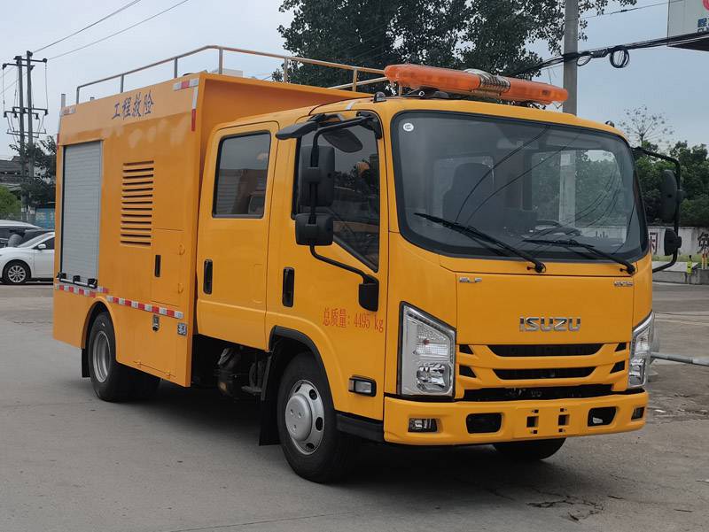 庆铃双排座工程救险车防汛应急抢险车应急救援装备车