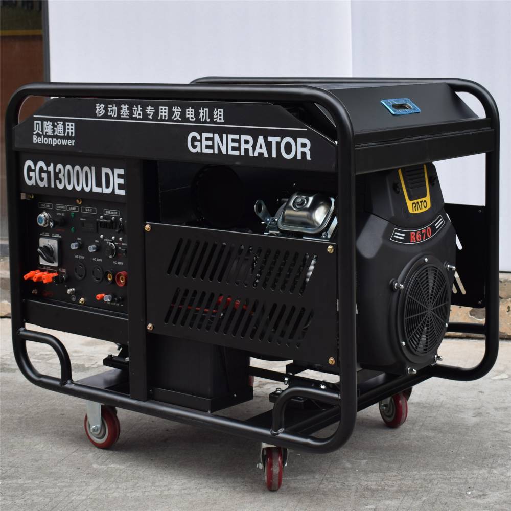 大雷10kw汽油发电机组大雷10kw等功率汽油发电机组润通r670双缸汽油机