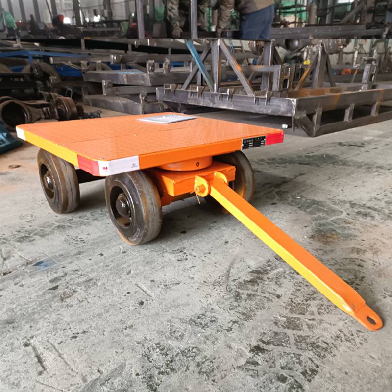 人工牵引式平板车平板车小型工具车车间运输车