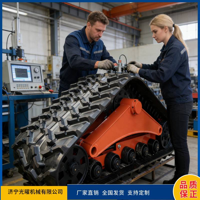 15/24防陷履带底盘沼泽地履带底盘总成更换简单