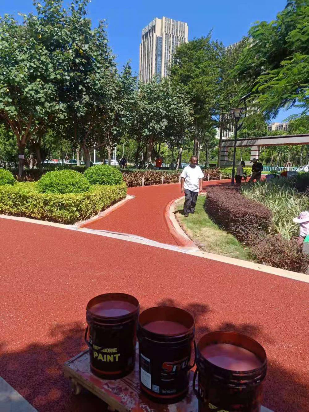 彩色路面喷涂 siyu***