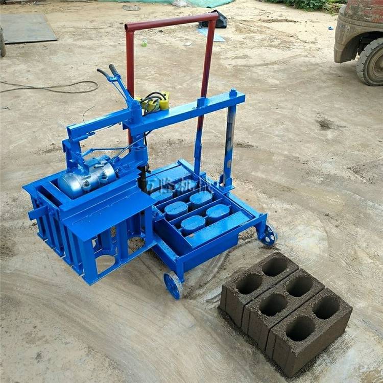 小型家用空心砖机制砖机水泥砖机打砖机设备