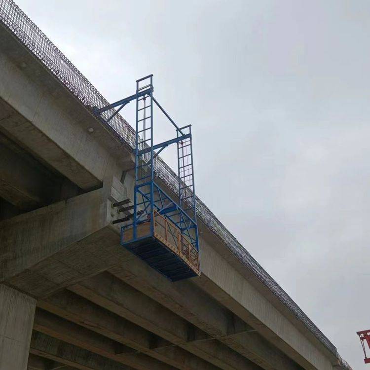 路邦机械吊篮台车自动行走防撞墙台车桥面电动挂篮