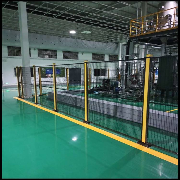 江苏机器人围栏工业机械设备防护网林瑞车间隔离围栏网厂家