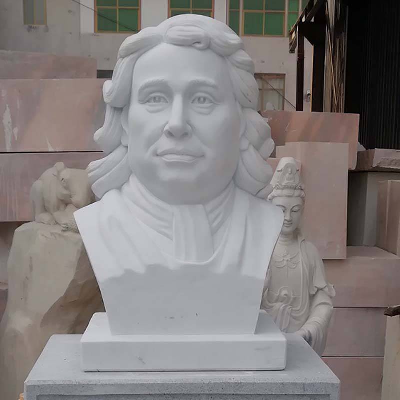 名人胸像半身像校园文化带座刻字人物雕塑摆件曲阳万洋雕刻厂家定做