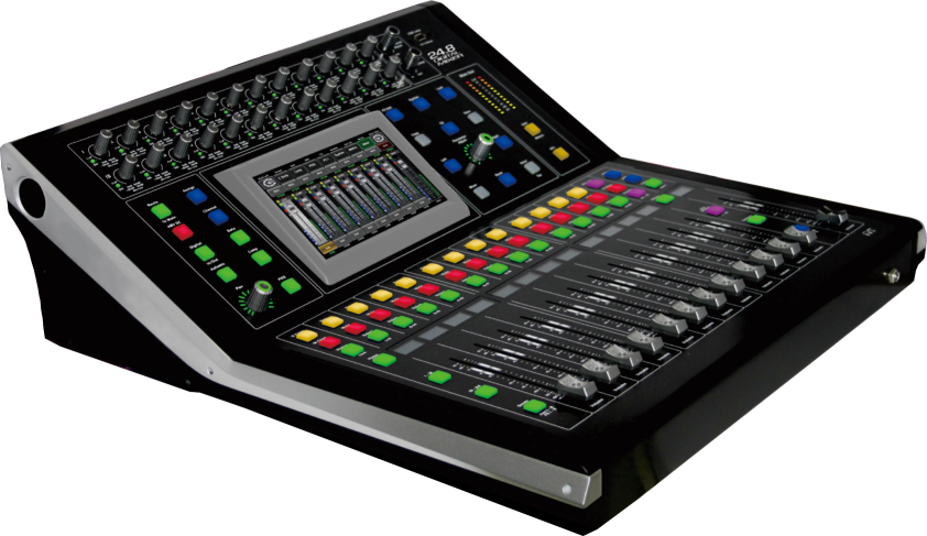 topppro美国拓谱dmx244t2024路单声4编组数字调音台