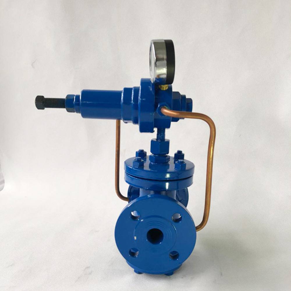 yk43x可调式液化气先导式天然气减压阀先导活塞式气体减压阀yk43x空气