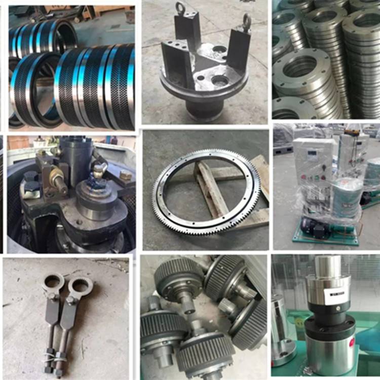 环模颗粒机8号减速机鸿景颗粒机配件颗粒机花键轴联轴器