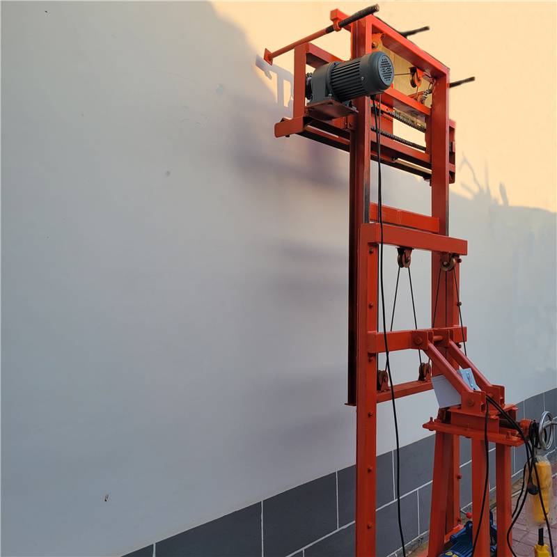 定制全自动sd11框架式墙面处理凿毛机立面拉毛机