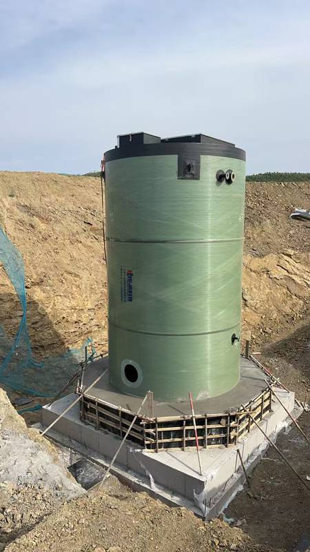 一体化预制泵站筒体变频运行山西忻州