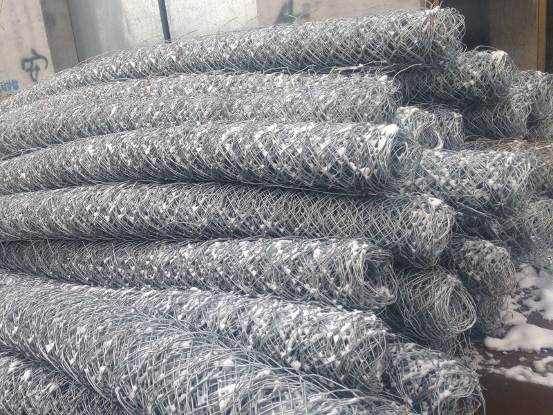 高尔凡锌铝合金铅丝笼沟道防洪铅丝笼生态水利铅丝笼图片