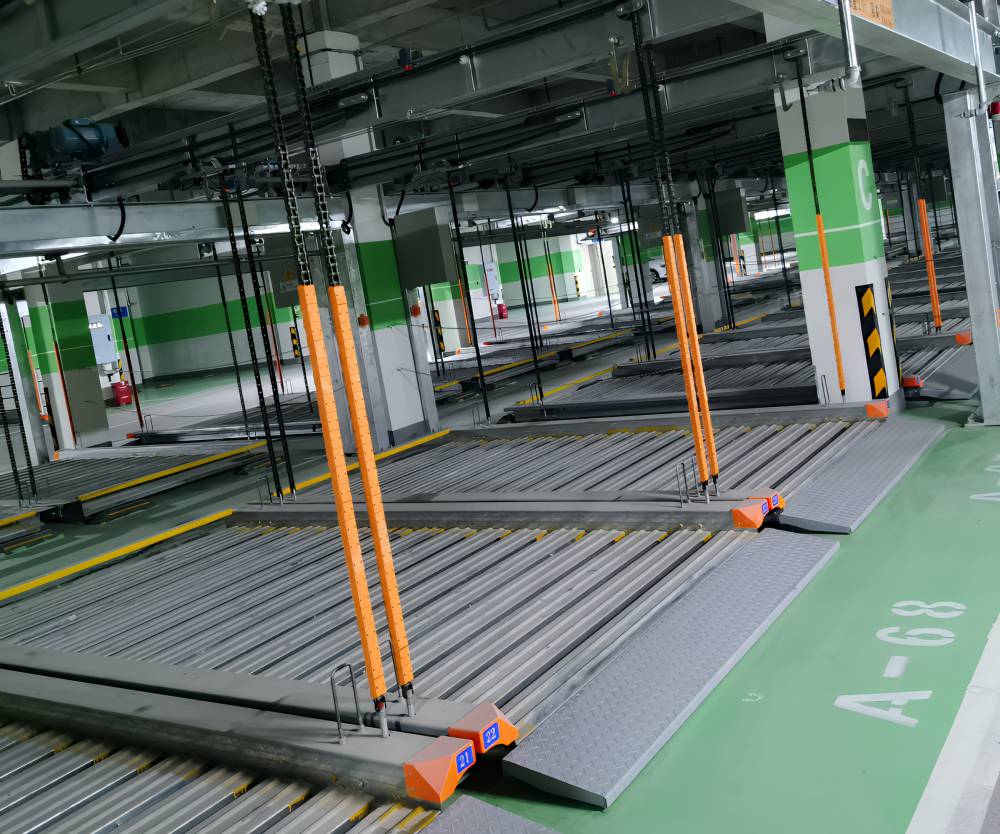 小区地下立体停车库出租公司 PSH停车位租用