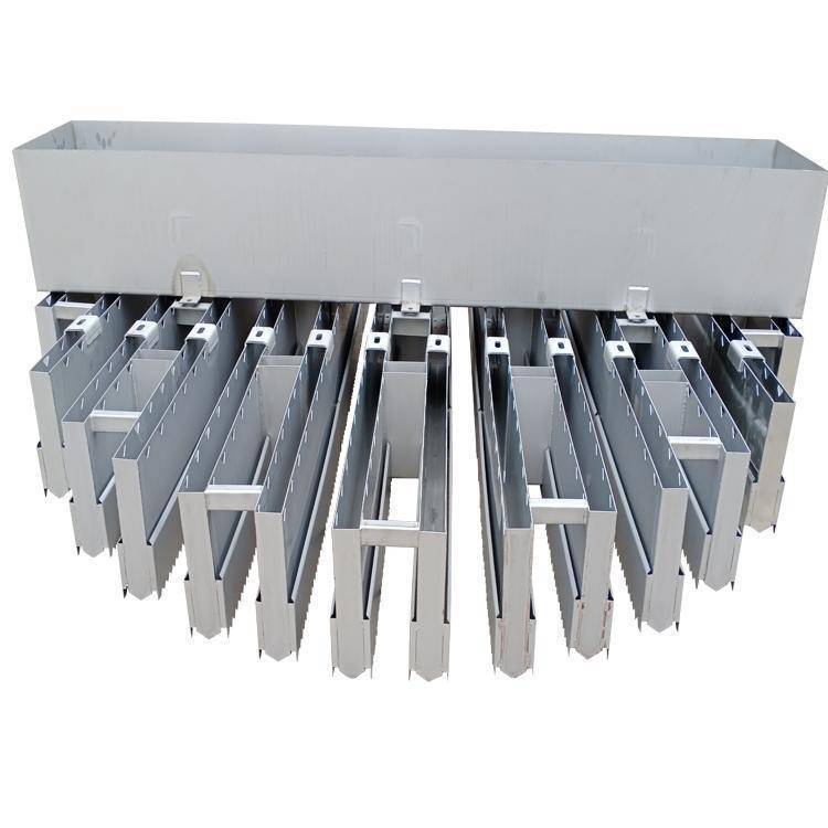 槽式液体分布器 不锈钢可拆槽式气液分流器 可定制