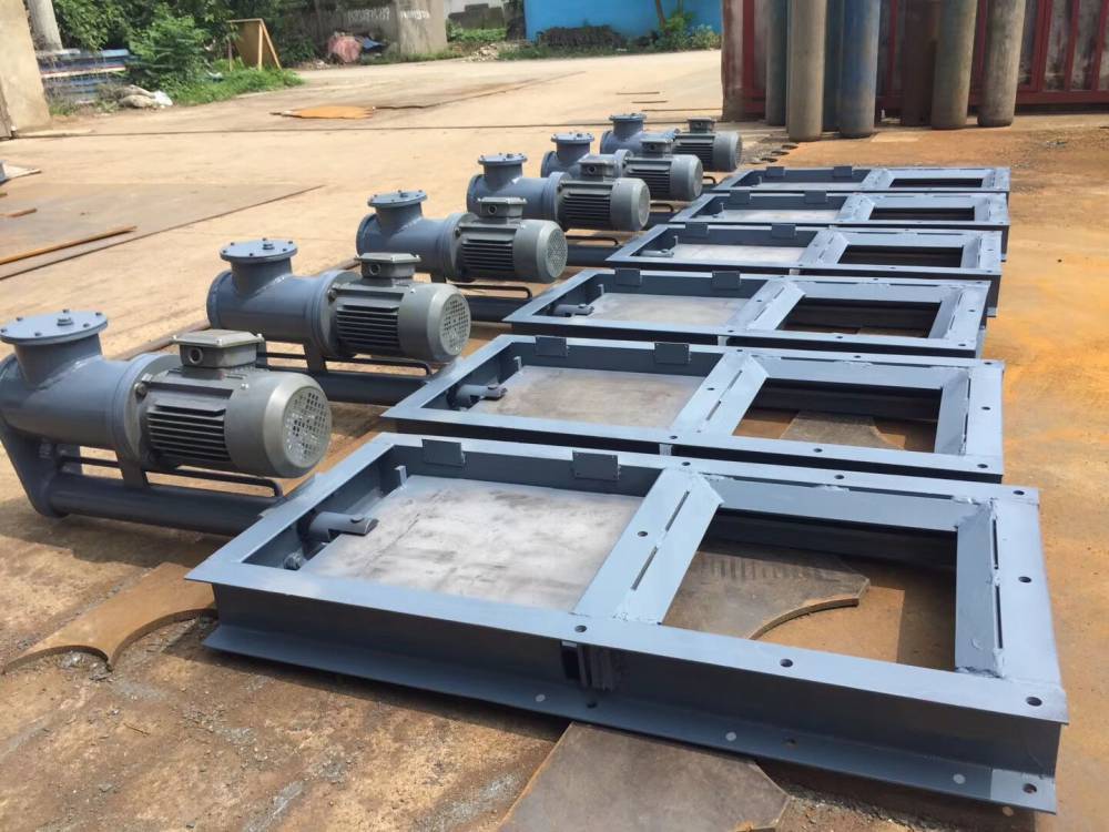 dpz500500电液动插板阀电液动平板闸门手动电液动插板阀出厂价