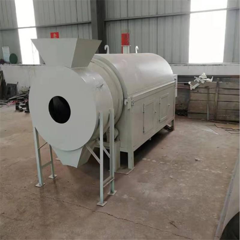 全自动粮食烘干机滚筒燃煤木屑烘干机电加热鸡粪烘干机
