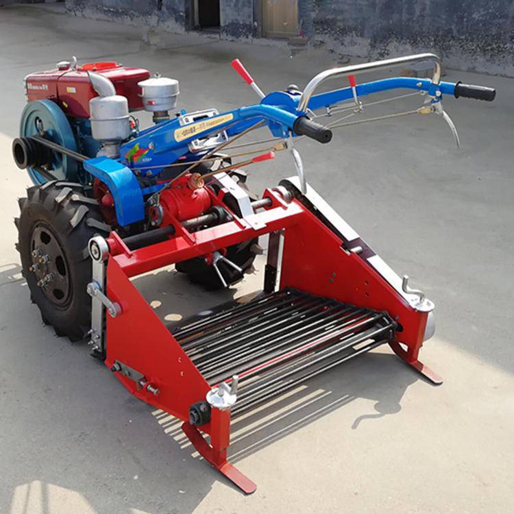 小型家用拔花生机器四轮带土豆收获机多功能根茎作物收获机