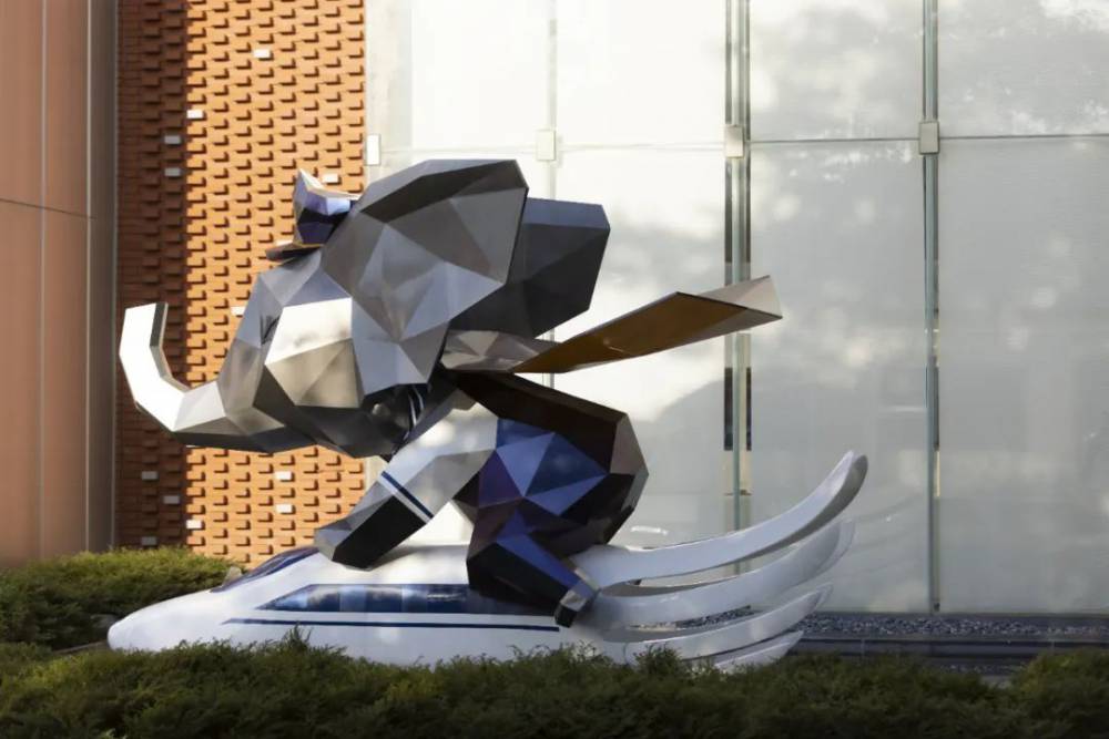 四川资阳景观造型雕塑户外广场校园园林雕塑卡通抽象园林景观网红雕塑