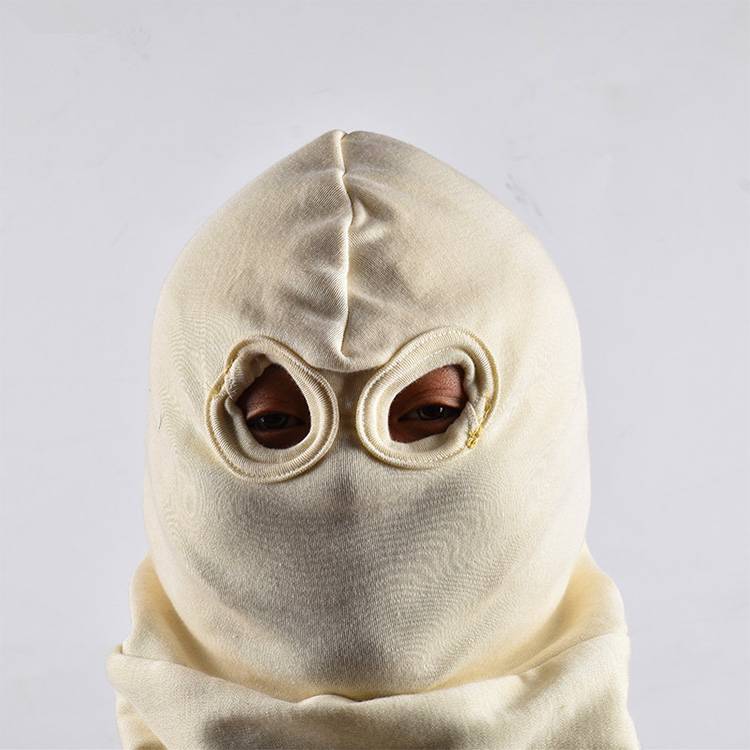 消防头罩芳纶双层森林阻燃防火头套防火防护全脸面罩隔热头罩厂家